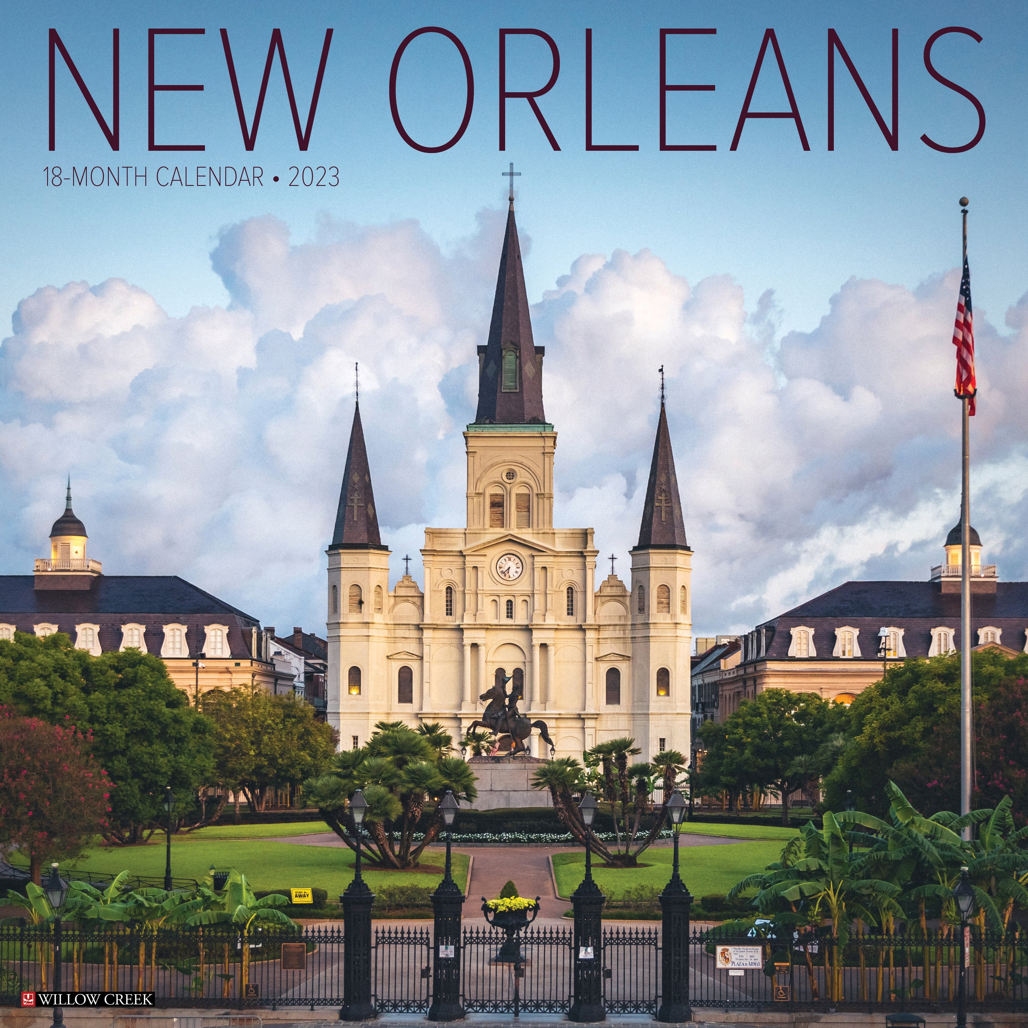 New Orleans 2023 Wall Calendar