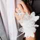 thumbnail image 4 of KAKOWELY 1 par de guantes de encaje para mujer, guantes cortos de encaje, guantes de encaje sin dedos, guantes de novia para boda, 4 of 4