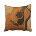 thumbnail image 1 of BOSDECO Housse de Coussin Guitare Acoustique Rustique 16x16 Pouces, 1 of 1