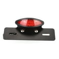 thumbnail image 2 of Brake Tail Light,Motorcycle Oval Retro LED License Plate Lamp Motorcycle LED Light Time-Tested Durability, 2 of 8