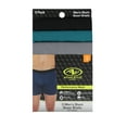 Athletic Works Mens Mesh Short Leg Boxer Brief, 6 pack