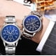 thumbnail image 5 of 2 Pzas Relojes De Cuarzo Casuales Impermeables Para Hombre, 5 of 5