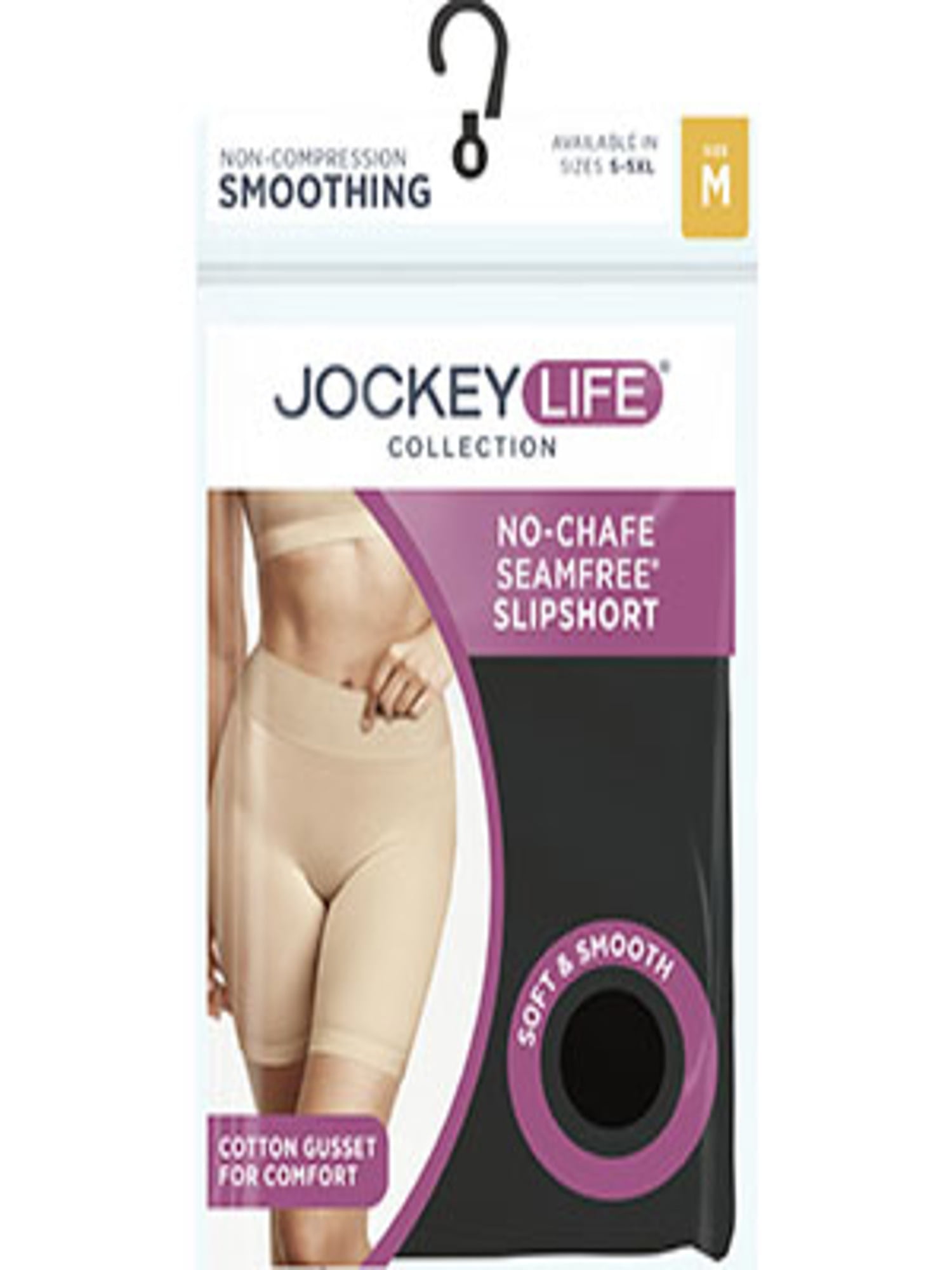 Jockey® Essentials Women's Seamfree® No Chafe Slipshort, Cooling Shapewear,  Body Slimming Shorts, Under Dress Smoothing, Sizes Small, Medium, Large,  Extra Large, 2XL, 3XL, 4XL, 5XL, 5361 