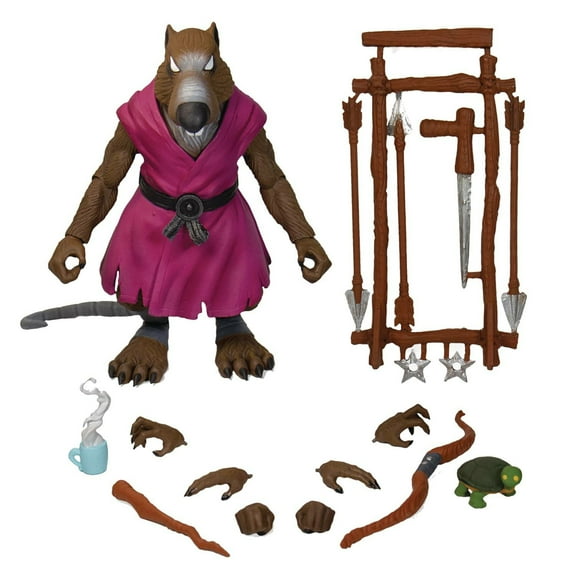 Ultimates Teenage Mutant Ninja Turtles Splinter Action Figure 2019 Super7 80667