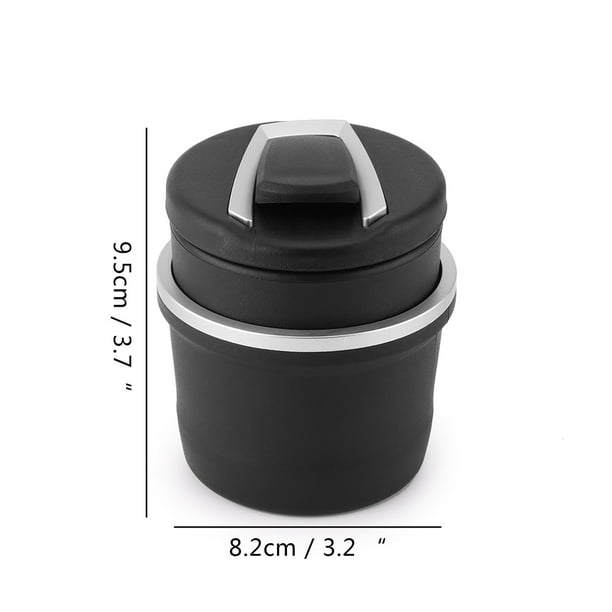 Cenicero De Cigarrillos De Coche Cilíndrico Con Caja De Almacenamiento Desmontable Para Portavasos Sin Humo Con Luz Led Azul Y Cubierta Para Bmw Y Otros Coches Monstrate VI005622-00