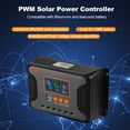 thumbnail image 4 of Amdohai 30A Solar Power Controller PWM Battery Charging Controller 12V-48V Lithium Battery Solar Charge Controller with, 4 of 8