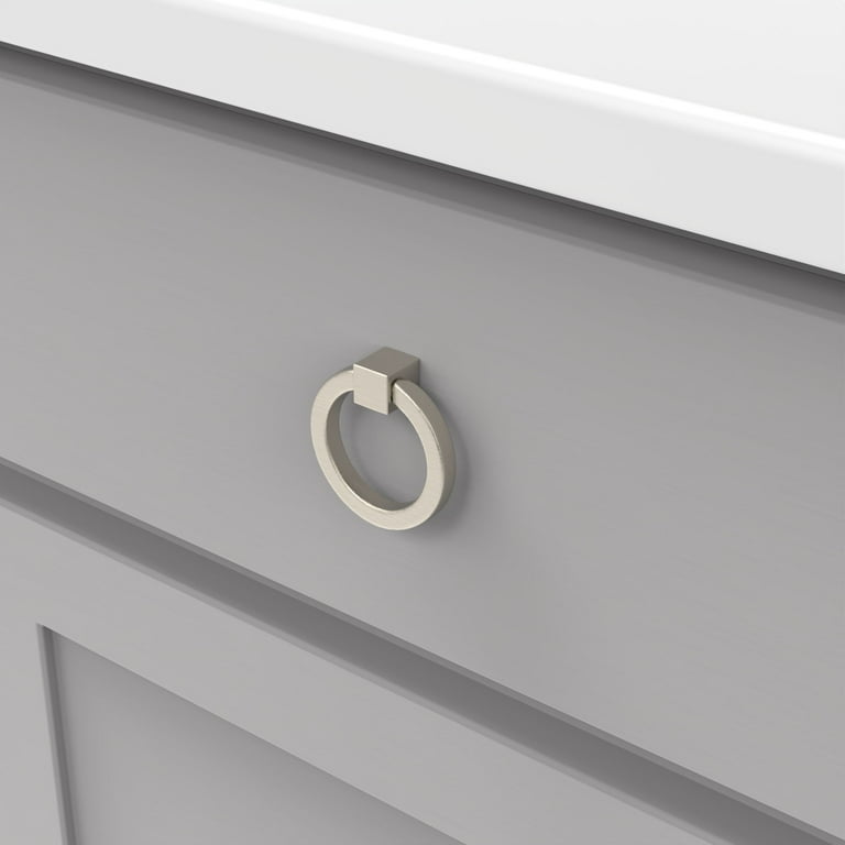 Camarilla 2-1/16 in. Satin-Nickel Furniture Ring Pull Camarilla 2-1/16 in. Satin-Nickel Furniture Ring Pull