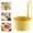 Yellow&1pc, variant on 2026 New Faucet Hanging Strainer, Press Automatic Dumping Kitchen Draining Basket, Food Fruit Vegetable Drain Shelf Sink Storage Holder, for Home 、Kitchen (Green,1pc)