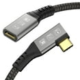 HighSpeed USB4 8K Cable with Thunderbolt 4 TypeC Extension Male to Female, 8K60Hz, 100W