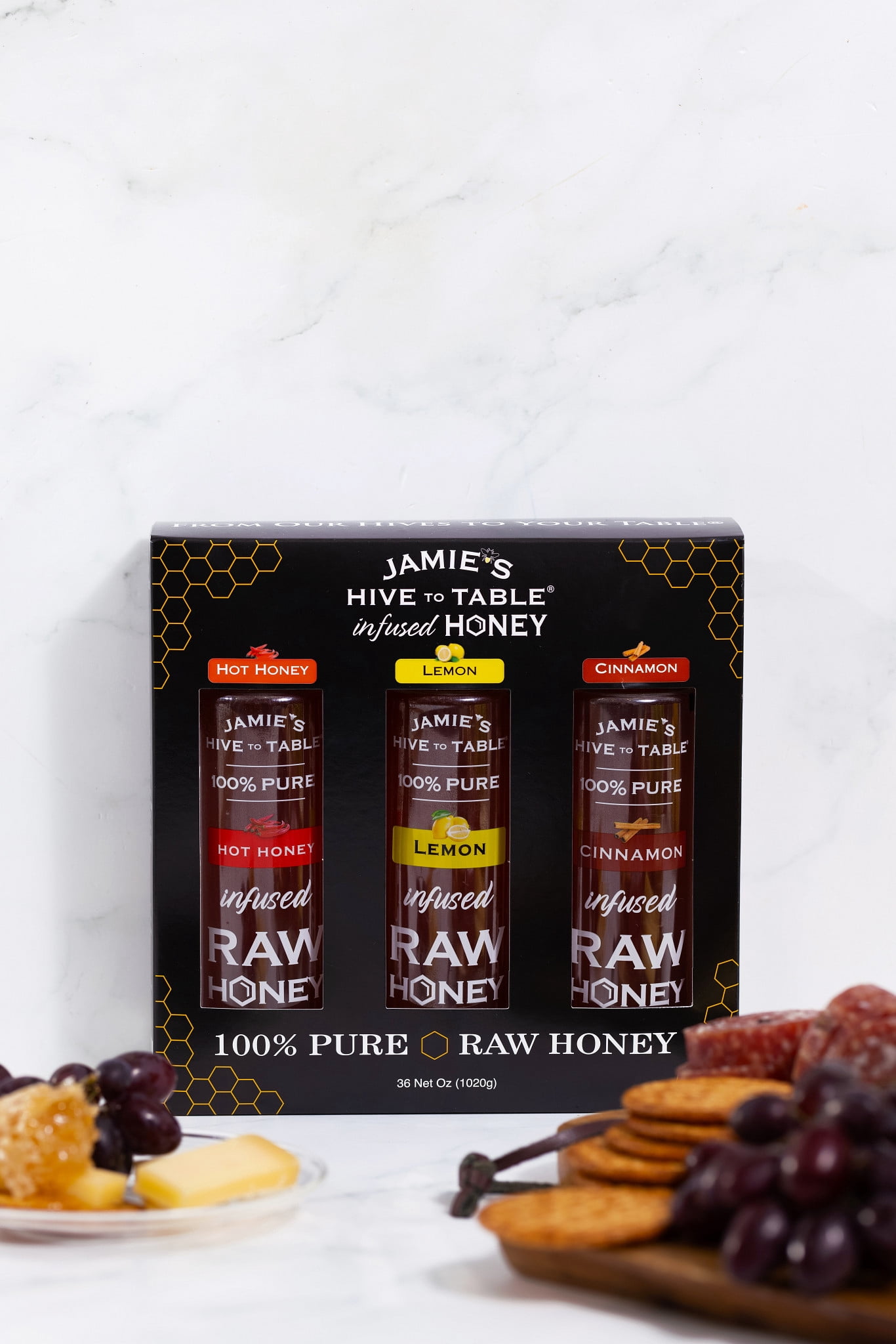 Jamie's Hive To Table Infused Honey Gift Set