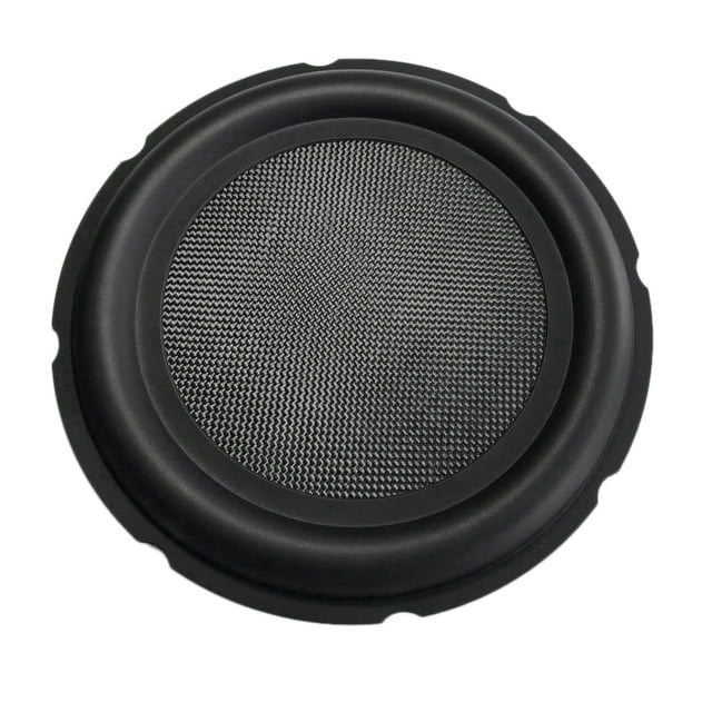 Haut-parleur Basses 8 Pouces Radiateur Passif Plaque de Vibration en Caoutchouc Subwoofer de Remplacement