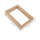 thumbnail image 3 of Glass Display Frame Wooden Frame Specimen Double-sided Glass Frame Picture Frame, 3 of 4
