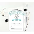thumbnail image 4 of Inkdotpot 30 Fill In StyleBaby Shower Invitation Cards Baby Elephant Gender Neutral Blank Invites, 4 of 7