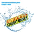 thumbnail image 3 of Olurrisa 2pcs Magnet for Car, Please Be Patient Student Driver, New Driver Stickers Universal for Vehicles (Orange) , Magnetic Reflective Driver Sticker, 3 of 7