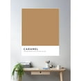 thumbnail image 2 of Pantone Style Color Swatch Poster Wall Art, Modern Wall Decor For Living Room Bedroom, 16x24 UNFRAMED, 2 of 3