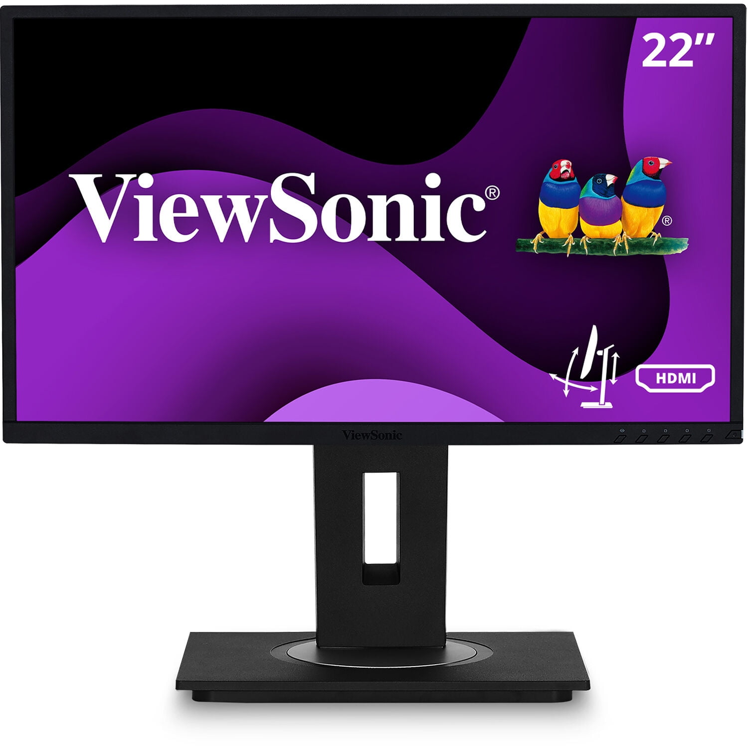 Restored ViewSonic VG2248-S 22" 1080p Ergonomic Monitor (Refurbished)