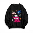 thumbnail image 4 of Suéter de cuello redondo Kawaii Crayon Shin-chan, moda de Anime japonés, abrigo suelto de algodón estampado de felpa, Top Unisex para parejas, otoño Y2K, 4 of 4