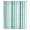 White Green, variant on Teal Aqua Stripe Sheer Curtains 45 Inches Long, Gradient Geometric White Vertical Striped Light Filering Curtains, Breathable Simi Curtain Privacy Drapes for Kitchen Bathroom Small Window Treatment