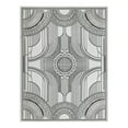 thumbnail image 2 of Unique Loom Outdoor Traditional Collection Area Rug - Deco (9' x 12' Rectangle White and Black), 2 of 6