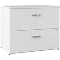 thumbnail image 1 of Bush Business Furniture 2 Drawer Lateral File Cabinet in Pure White, 1 of 3