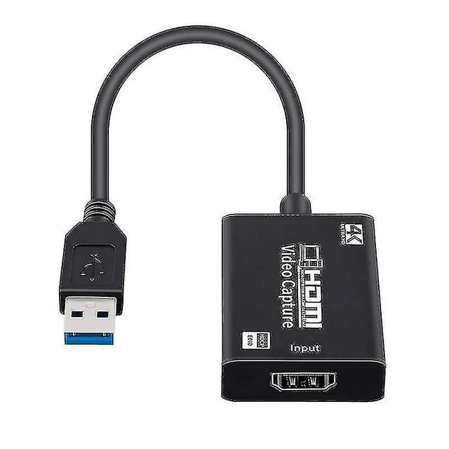 Video Capture Card HDMI to USB 3.0 - Full HD 1080p, 4K HDMI Capture Card