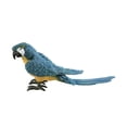 thumbnail image 4 of Ornements Réalistes d'Oiseau Perroquet Artificiel Mignon pour Porche Extérieur Intérieur Bleu Maison, 4 of 9