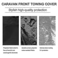 thumbnail image 5 of 210d Waterproof Golf Cart Cover Universal Fits For Most Brand 4 Passenger Golf Car, 5 of 5