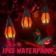 thumbnail image 4 of Guirnalda de luces solares Jnaurb Halloween, 12 m, 10 llamas parpadeantes, 4 of 7
