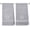 Silver, variant on Embroidered Terry Cotton Bath Towel for Bath, Shower - 27 x 54 inches - 2-Pack - Silver Color Towel - White Script Initial K