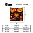 thumbnail image 5 of Thanksgiving Pumpkin Pie Elegant Velvet Covers - Set of 2, Decorative Bed Pillow Cases with Unique Patterns for Home Decor, Available in 16x16, 18x18, and 20x20 Inches, 5 of 6