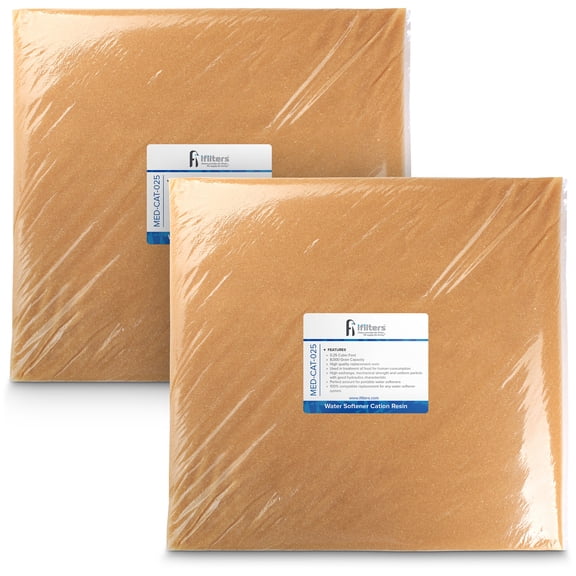 Water Softener Resin Media Replacement 100% Ion Exchange High Quality Cation - 1/2 CuFt