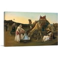thumbnail image 1 of ARTCANVAS Rebecca Et Eliezer Canvas Art Print by Alexandre Cabanel - Size: 26" x 18" (0.75" Deep), 1 of 9