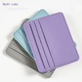 thumbnail image 4 of Card Wallet Credit Card Holder Slim Front Id Small Compact Leather Card Case Card Holder, 4 of 5