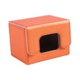 thumbnail image 3 of MERIGLARE Boîte de Rangement pour Cartes Contient 100 Cartes, Boîte de Rangement Robuste pour Cartes de Collection Orange, 3 of 9