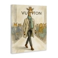 thumbnail image 2 of Stupell Industries Shabby Chic Fashion Runway Giraffe Canvas Art, 24 x 30, by Grotto Studios, 2 of 8