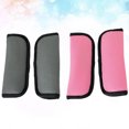 thumbnail image 2 of BESTONZON 4pcs Stroller Shoulder Pad Car Safety Belt Protective Shoulder Sleeve Seatbelt Shoulder Cuhsion for Kids Baby Infant Child (Random Color), 2 of 6