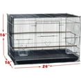thumbnail image 6 of Lot of 6 Breeding Bird Carrier Cage for Parakeet Canary Finch Loverbird (White), 6 of 8