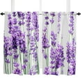 thumbnail image 5 of Lavender Plant Flowers Curtains For Living Room Bedroom Window Treatment Home Decoration Drapes Kitchen Curtain, 5 of 7