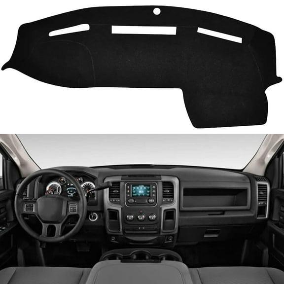 For 2010-2018 Dodge RAM 1500 2500 3500 Car Dashboard Pad Dash Mat Non-Slip Dashmat