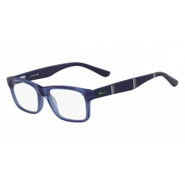 Lacoste Youth Boy's Eyeglasses L3612 L/3612 414 Medium Blue Optical Frame 49mm
