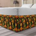 thumbnail image 1 of Garden Bed Skirt, Ornamental Nature Wildlife Pattern with Birds and Summer Flowers Scroll Art Design, Elastic Bedskirt Dust Ruffle Wrap Around for Bedding Decor, 4 Sizes, Multicolor, by Ambesonne, 1 of 2