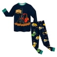 thumbnail image 2 of eczipvz Kids & Toddler Boys Pajamas Pjs Set 95% Cotton Sleepwear,Size 2-3 Years, 2 of 2