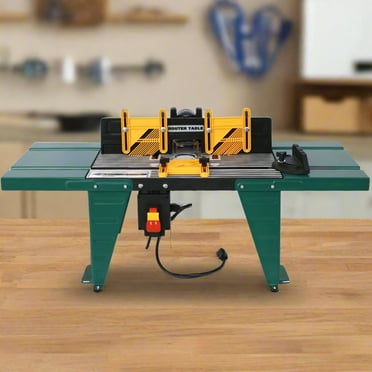 Electric Benchtop Router Table Wood Working Tool,green