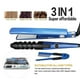 thumbnail image 5 of Plancha de pelo, alisador y rizador de pelo, cerámica azul, titanio, 5 of 5