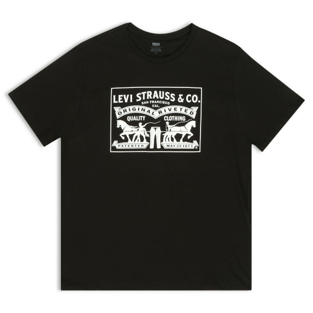 Geduld staal Sluiting Levi's Men's 2-Horse Graphic T-shirt - Walmart.com