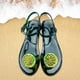 thumbnail image 4 of Sandalias planas de frutas para mujer Sandalias de tanga de moda Sandalias de playa de verano con correa de hebilla, 4 of 8