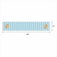 thumbnail image 3 of Big Dot of Happiness Noah's Ark - Petite Baby Shower Paper Table Runner - 12 x 60 inches, 3 of 4