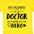 thumbnail image 4 of Inktastic My Mommy is a Doctor and a Hero Boys or Girls Baby Bodysuit, 4 of 5