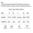 thumbnail image 4 of Women's Compression Shirts Long Sleeve Yoga Baselayer Athletic Running T Shirt Black,S, 4 of 5