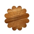 thumbnail image 1 of Hometrends Panneau de bois de fleur, 1 of 7